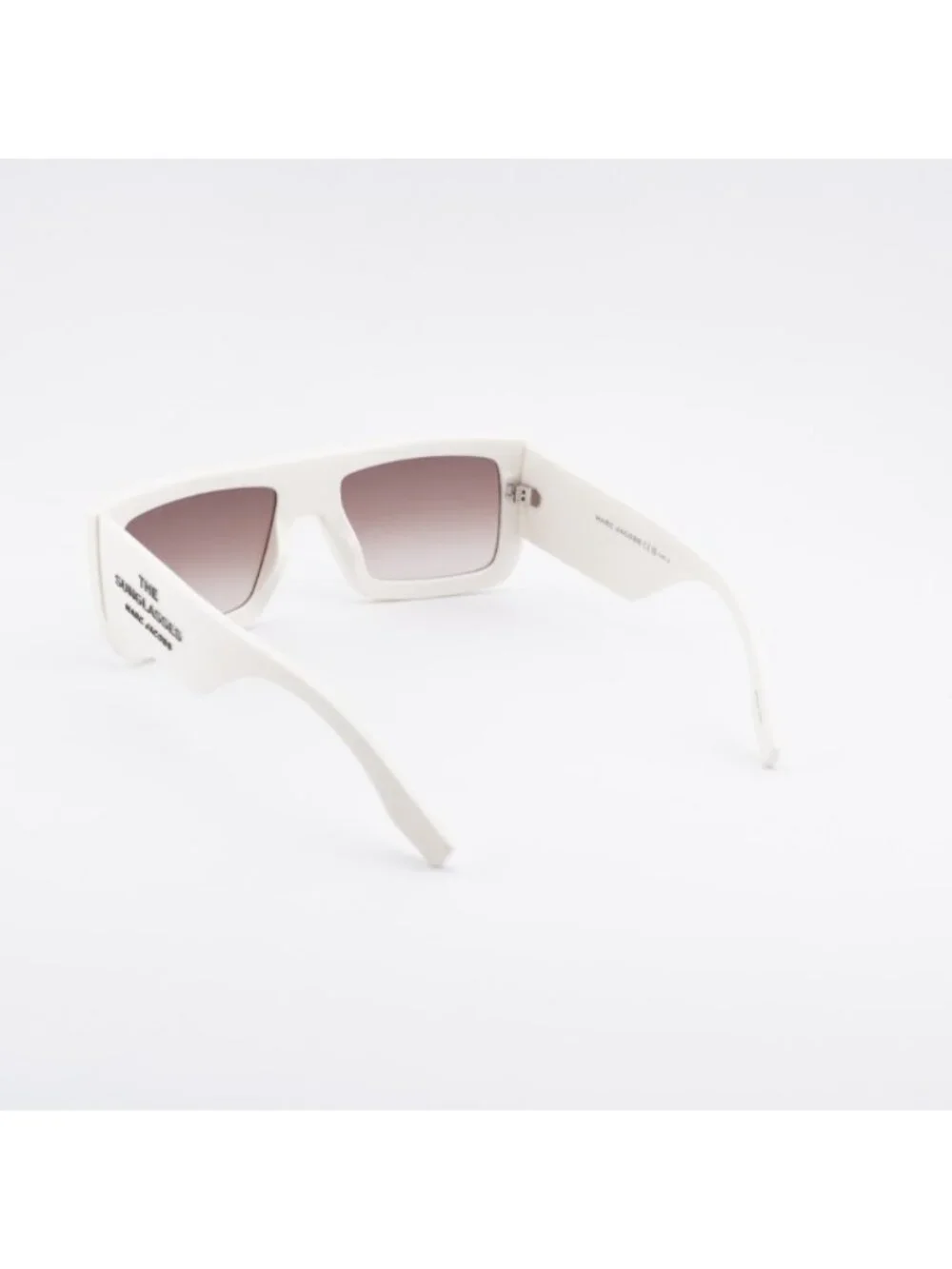 Marc Jacobs MARC 775/S 0SZJ HA Sunglasses White Rectangle Frame, Brown Lenses